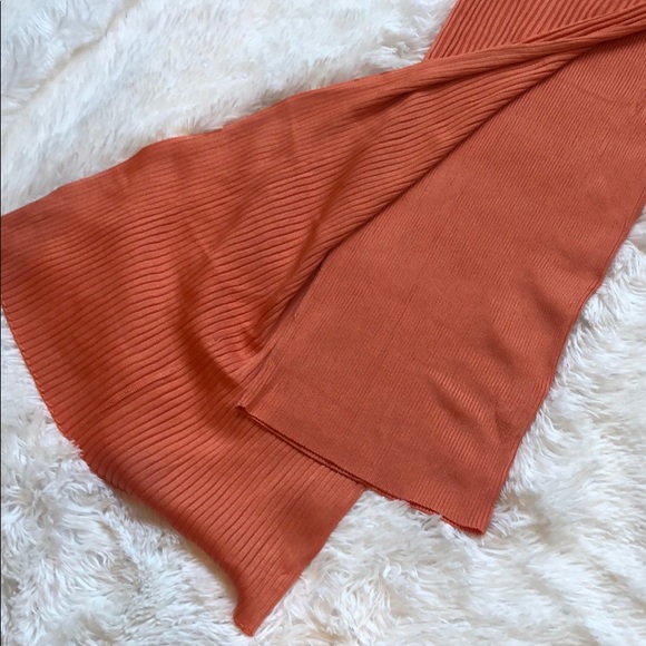 SOLD! Ronny Kobo NWT orange sol rib wrap skirt ☀️ - Picture 6 of 7